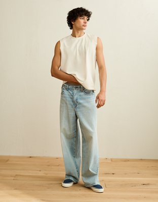 AE Boxy Fit Sueded Jersey Tank