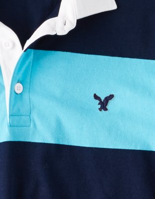 Мужские топы American Eagle AE RUGBY POLO — фото 3