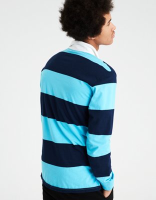 Мужские топы American Eagle AE RUGBY POLO — фото 4