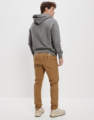 AE Flex Athletic Fit Khaki Pant desgastado