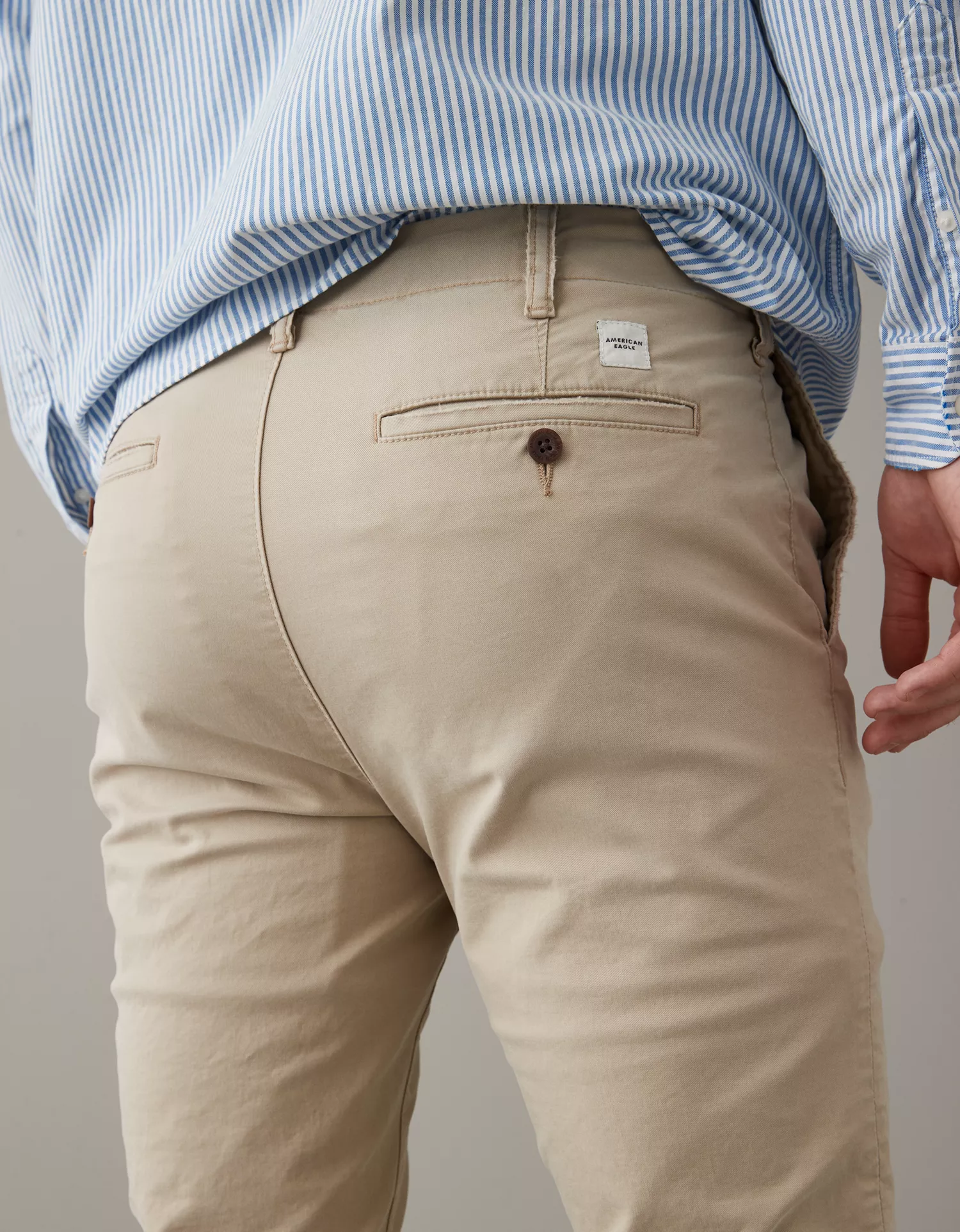 AE Flex Athletic Fit Lived-In Khaki Pant - thumbnail 6
