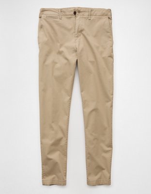 AE Flex Lived-In Athletic Fit Khaki Pant