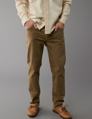 AE EasyFlex Original Straight Jean Khaki Pants
