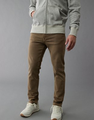 Athletic Fit Aeo American Eagle Khaki Pants Skinny AE Flex Slim