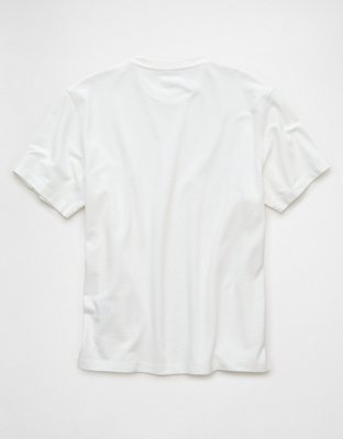 Мужские футболки American Eagle AE Pique T-Shirt — фото 4