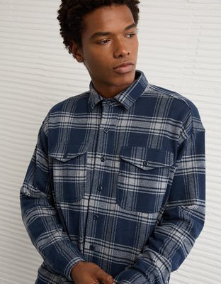 AE Knit Button-Up Shirt