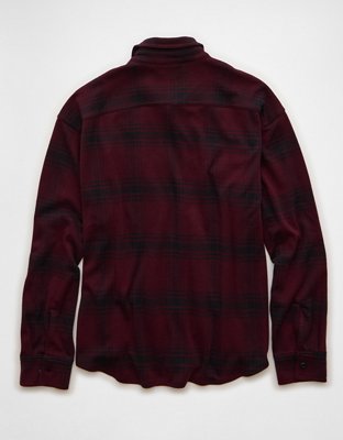 AE Knit Button-Up Shirt