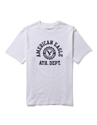 AE Flocked Graphic T-Shirt
