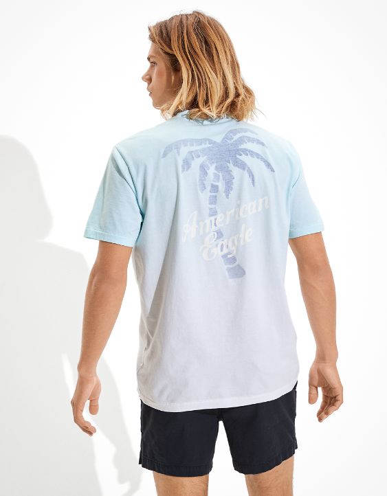 AE Dip Dye Graphic T-Shirt