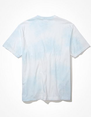 Мужские футболки American Eagle AE Super Soft Tie-Dye Graphic T-Shirt — фото 5