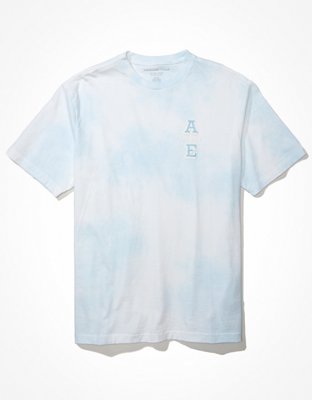 Мужские футболки American Eagle AE Super Soft Tie-Dye Graphic T-Shirt — фото 4