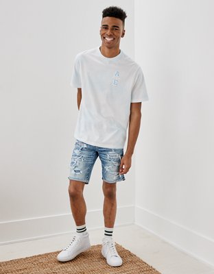 Мужские футболки American Eagle AE Super Soft Tie-Dye Graphic T-Shirt — фото 2
