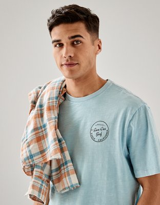 Мужские футболки American Eagle AE x Surfrider Graphic T-Shirt — фото 4