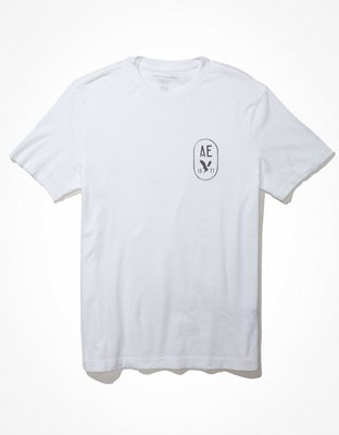 Мужские футболки American Eagle AE Logo Graphic T-Shirt — фото 3