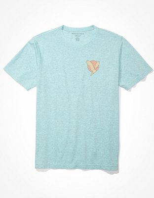 Мужские футболки American Eagle AE Super Soft Heather Graphic T-Shirt — фото 4