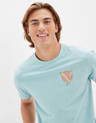 Мужские футболки American Eagle AE Super Soft Heather Graphic T-Shirt — фото 2