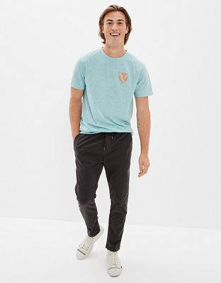 Мужские футболки American Eagle AE Super Soft Heather Graphic T-Shirt — фото 5