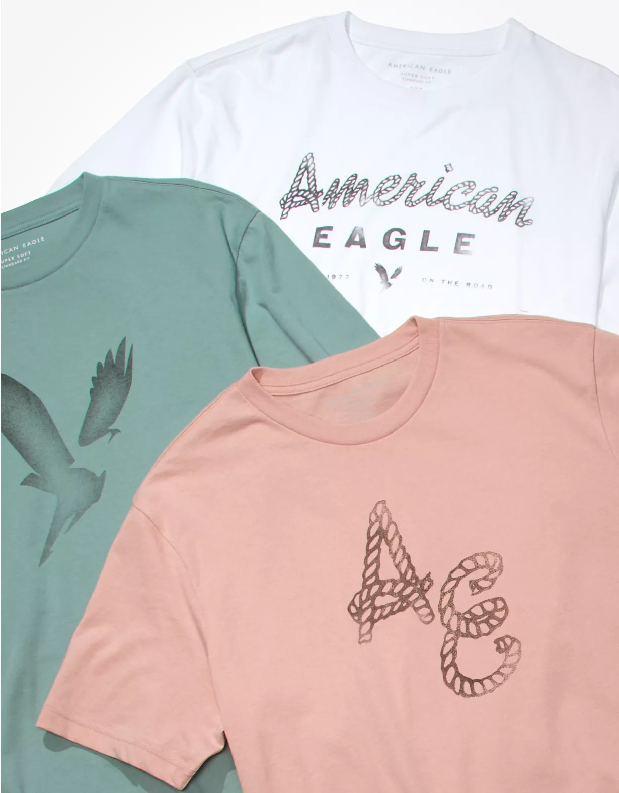 AE Super Soft Graphic T-Shirt 3-Pack