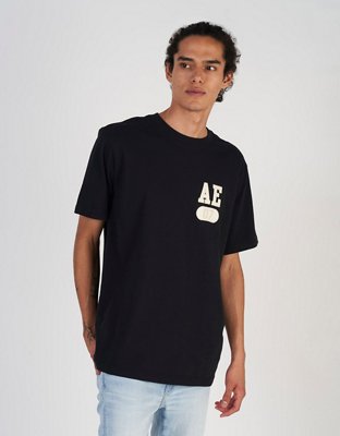 AE Standard Fit Logo Graphic T-Shirt | American Eagle