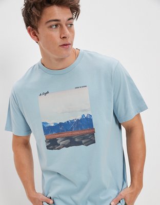 Мужские футболки American Eagle AE Super Soft Photoreal Graphic T-Shirt — фото 2
