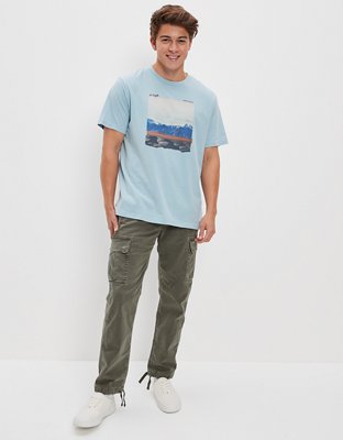 Мужские футболки American Eagle AE Super Soft Photoreal Graphic T-Shirt — фото 5