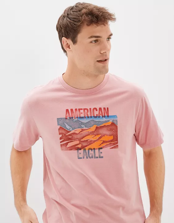 AE Super Soft Photoreal Graphic T-Shirt