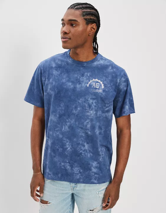 AE Super Soft Ocean Graphic T-Shirt