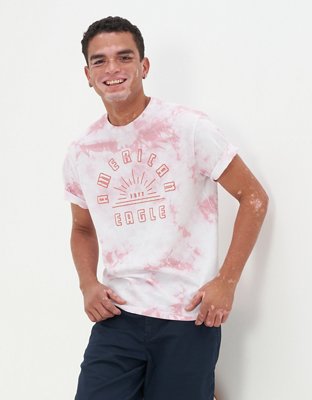 AE Super Soft Tie-Dye Logo Graphic T-Shirt