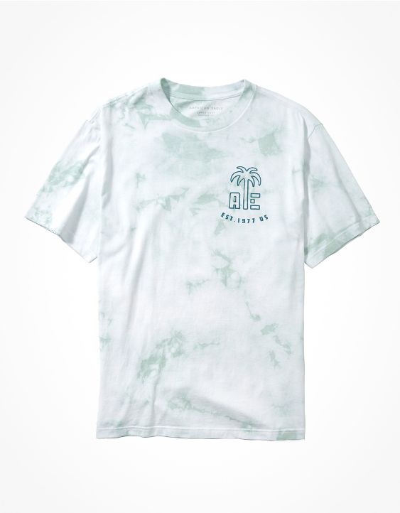 AE Super Soft Tie-Dye Logo Graphic T-Shirt