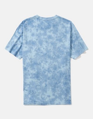 Мужские футболки American Eagle AE Super Soft Tie-Dye Logo Graphic T-Shirt — фото 4