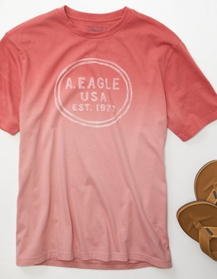 AE Dip Dye Logo Graphic T-Shirt