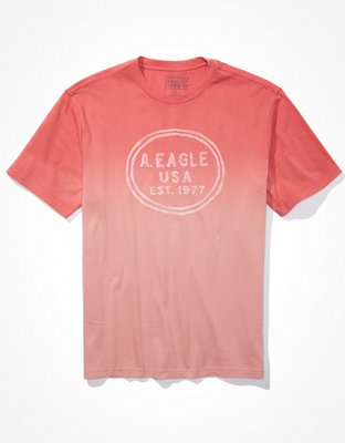 AE Dip Dye Logo Graphic T-Shirt