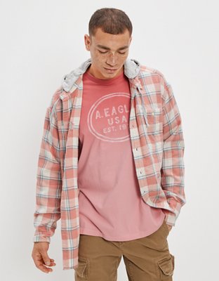 AE Super Soft Dip-Dye Logo Graphic T-Shirt