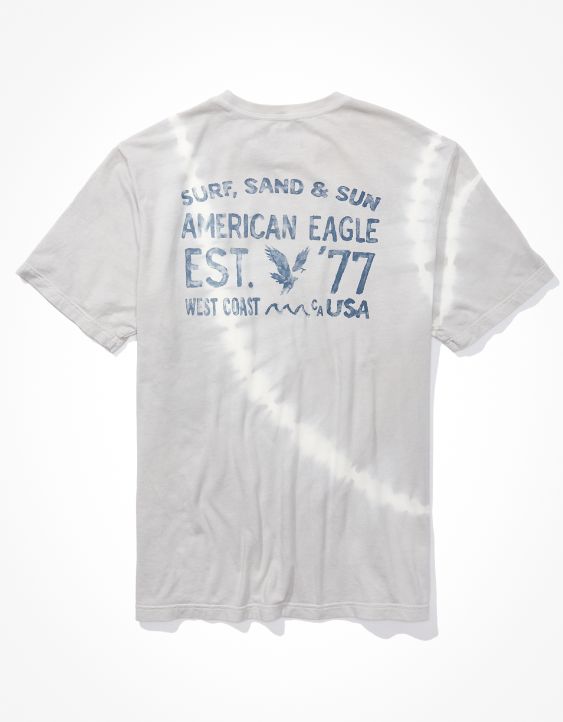 AE Tie-Dye Logo Graphic T-Shirt