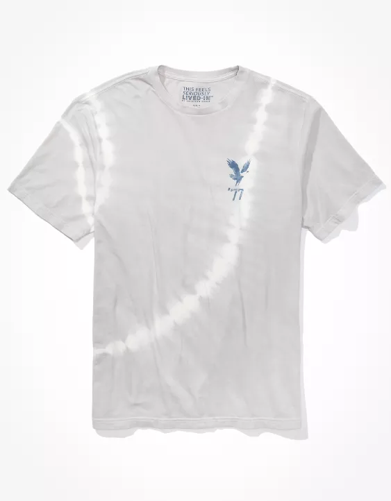 AE Super Soft Tie-Dye Logo Graphic T-Shirt