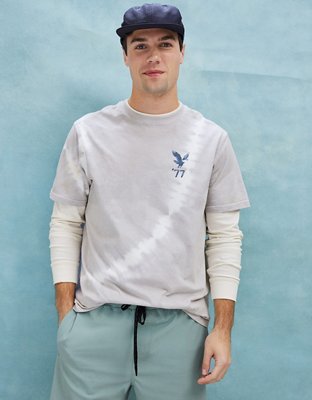 AE Super Soft Tie-Dye Logo Graphic T-Shirt