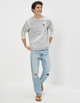 AE Tie-Dye Logo Graphic T-Shirt