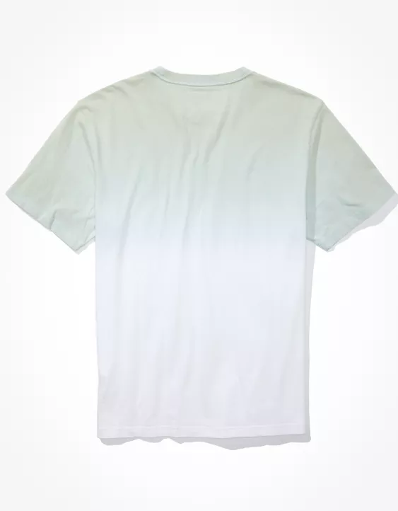 AE Super Soft Dip-Dye Logo Graphic T-Shirt