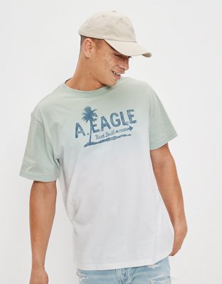 AE Dip Dye Logo Graphic T-Shirt