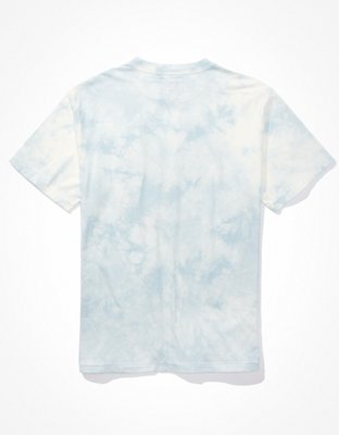 Мужские футболки American Eagle AE Tie-Dye Logo Graphic T-Shirt — фото 4