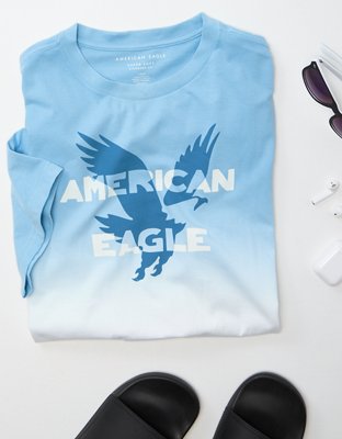 AE Dip Dye Logo Graphic T-Shirt