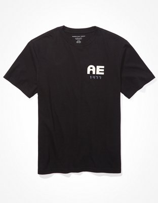 Мужские футболки American Eagle AE Textured Graphic T-Shirt — фото 3