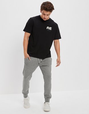 Мужские футболки American Eagle AE Textured Graphic T-Shirt — фото 4