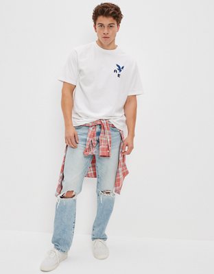 AE Textured Graphic T-Shirt