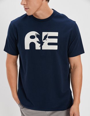 AE Textured Graphic T-Shirt