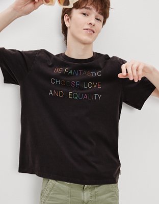 AE Super Soft Pride Graphic T-Shirt
