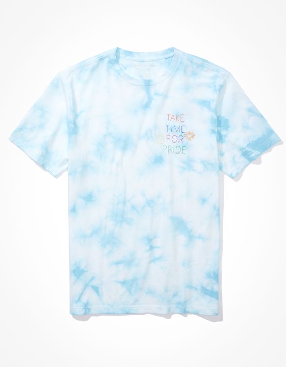 AE Super Soft Pride Tie Dye Graphic T-Shirt