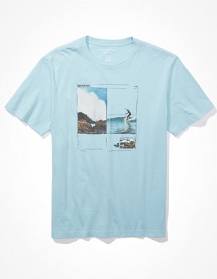 Мужские футболки American Eagle AE Photoreal Graphic T-Shirt — фото 3