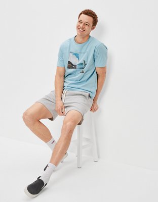 Мужские футболки American Eagle AE Photoreal Graphic T-Shirt — фото 4