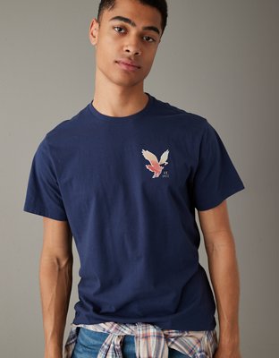 American Eagle Yankees Tee Gray Size XL - $15 (40% Off Retail